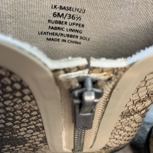 NEW - LUCKY brand Basel H20 rain boot in color chinchilla - Picture 8 of 9